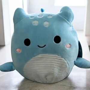 NEW Squishmallows Lune the Light Blue Loch Ness Monster